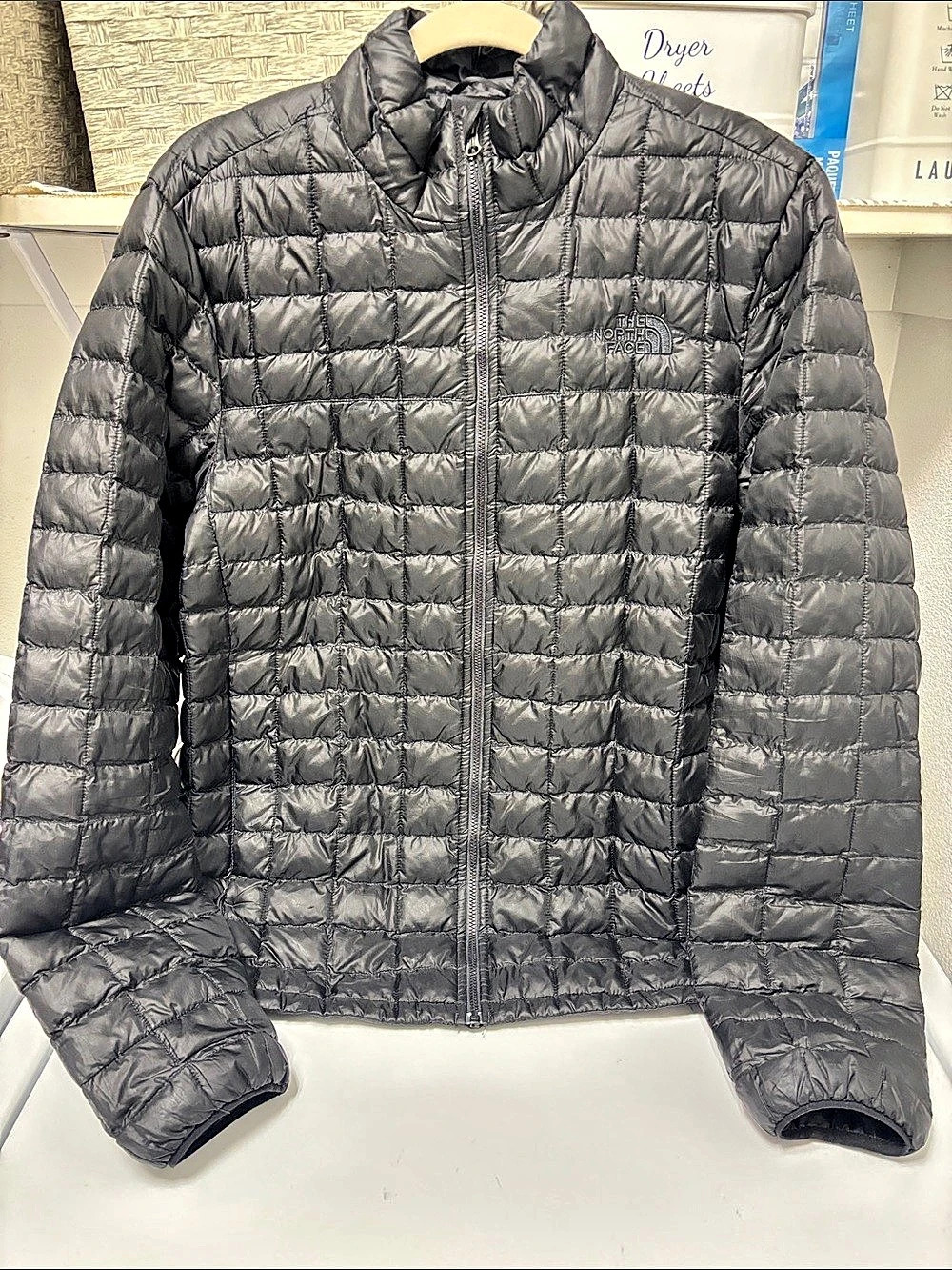 The North Face Men's ThermoBall Jacket Black Puffer